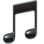 Download Musical Note emoji, Apple style