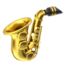 Saxophone emoji, Apple design