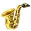 Saxophone emoji on iPhone