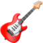Guitar emoji, Apple design