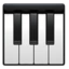 Musical Keyboard emoji on iPhone