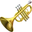 Trumpet emoji on iPhone