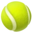Tennis emoji on iPhone