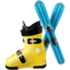 Skis emoji PNG