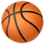 Basketball emoji PNG