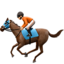 Horse Racing, Medium-light skin tone