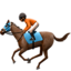 Horse Racing, Medium-dark skin tone