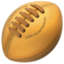 Rugby Football emoji, Apple design