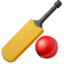Cricket Game emoji, Apple design