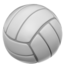 Volleyball emoji, Apple design