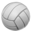 Volleyball emoji on iPhone