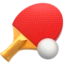 Ping Pong emoji on iPhone