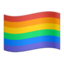 Rainbow Flag emoji PNG