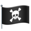 Pirate Flag emoji PNG