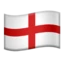 Flag: England emoji, Apple design