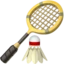 Badminton emoji on iPhone