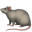 Rat emoji, Apple design