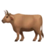Ox emoji on iPhone