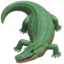 Crocodile emoji on iPhone