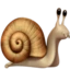 Snail emoji on iPhone