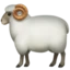 Ram emoji on iPhone