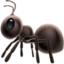 Ant emoji on iPhone