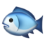 Fish emoji, Apple design