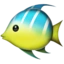 Tropical Fish emoji on iPhone