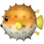 Blowfish emoji, Apple design