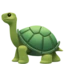 Turtle emoji on iPhone