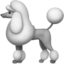 Download Poodle emoji, Apple style