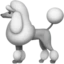 Poodle emoji, Apple design