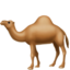 Camel emoji, Apple design
