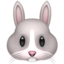 Rabbit Face emoji, Apple design