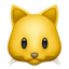 Cat Face emoji, Apple design