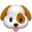 Dog Face emoji, Apple design