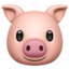 Pig Face emoji, Apple design