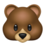 Bear emoji, Apple design