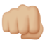 Oncoming Fist, Medium-light skin tone