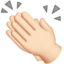 Clapping Hands, Light skin tone