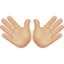 Open Hands, Medium-light skin tone