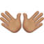 Open Hands, Medium skin tone