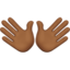 Open Hands, Medium-dark skin tone