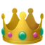 Crown emoji on iPhone