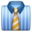 Necktie emoji, Apple design