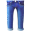 Jeans emoji, Apple design