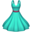 Dress emoji, Apple design