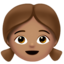 Girl, Medium skin tone