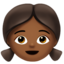 Girl, Medium-dark skin tone