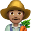 Man Farmer, Medium skin tone